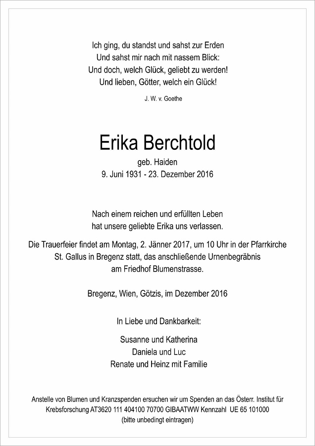 Erika Berchtold